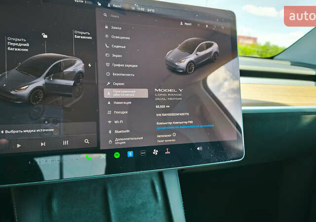 Тесла Model Y 2022 у Харкові на Automoto.ua Сірий Тесла Model Y, об'ємом двигуна 0 л та пробігом 93 тис. км за 26000 $, фото 8 на Automoto.ua
