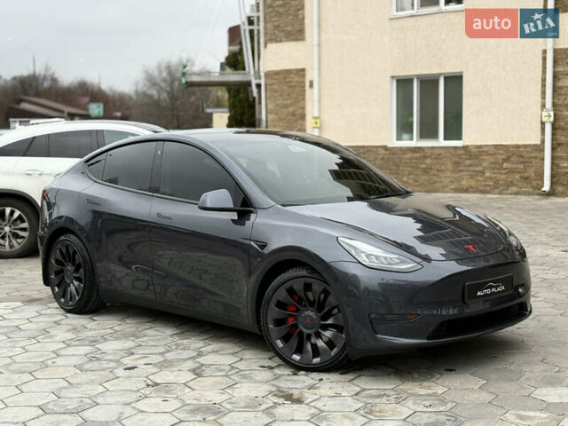 Серый Тесла Model Y, объемом двигателя 0 л и пробегом 53 тыс. км за 28000 $, фото 16 на Automoto.ua