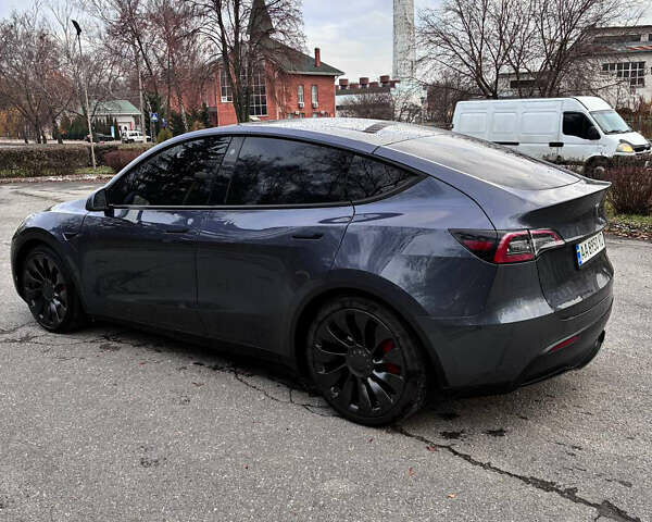 Серый Тесла Model Y, объемом двигателя 0 л и пробегом 82 тыс. км за 26500 $, фото 8 на Automoto.ua