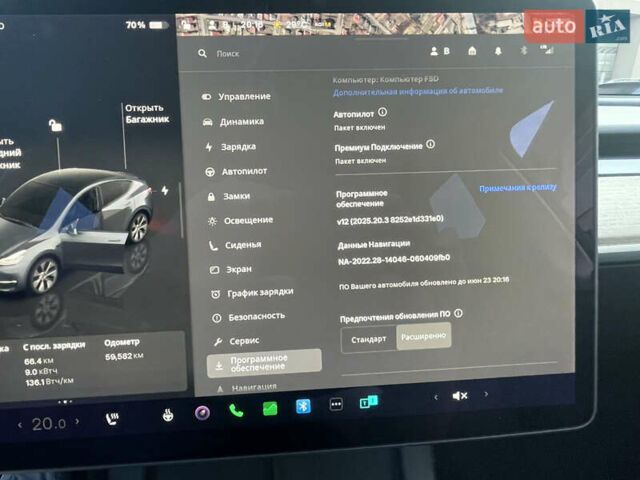 Сірий Тесла Model Y, об'ємом двигуна 0 л та пробігом 59 тис. км за 26900 $, фото 31 на Automoto.ua