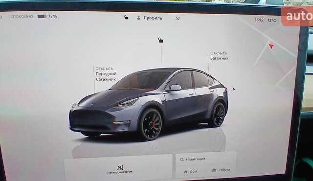 Серый Тесла Model Y, объемом двигателя 0 л и пробегом 65 тыс. км за 25700 $, фото 25 на Automoto.ua