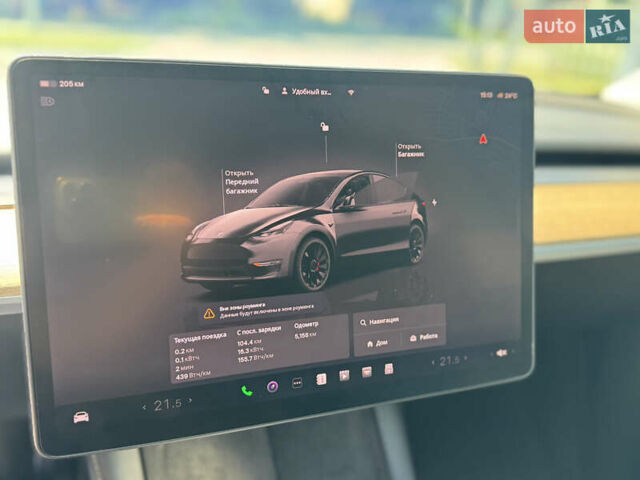 Серый Тесла Model Y, объемом двигателя 0 л и пробегом 5 тыс. км за 27950 $, фото 27 на Automoto.ua