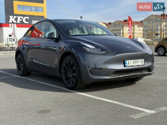 Сірий Тесла Model Y, об'ємом двигуна 0 л та пробігом 25 тис. км за 23200 $, фото 5 на Automoto.ua