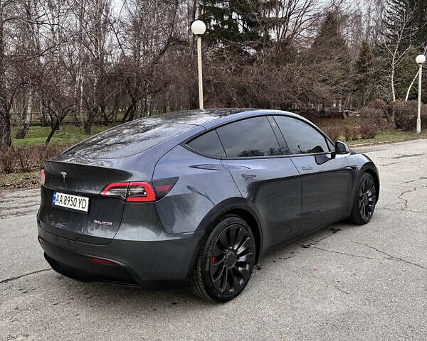Серый Тесла Model Y, объемом двигателя 0 л и пробегом 82 тыс. км за 26500 $, фото 6 на Automoto.ua