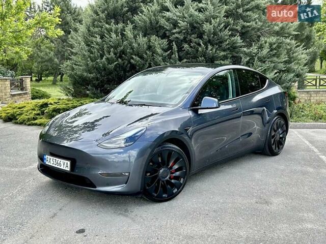 Серый Тесла Model Y, объемом двигателя 0 л и пробегом 56 тыс. км за 28500 $, фото 22 на Automoto.ua