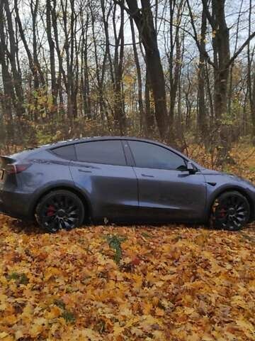 Серый Тесла Model Y, объемом двигателя 0 л и пробегом 12 тыс. км за 25000 $, фото 58 на Automoto.ua