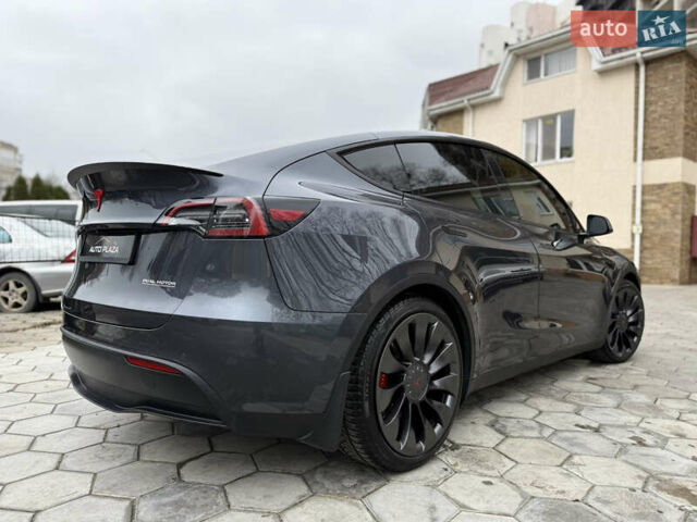 Серый Тесла Model Y, объемом двигателя 0 л и пробегом 53 тыс. км за 28000 $, фото 21 на Automoto.ua