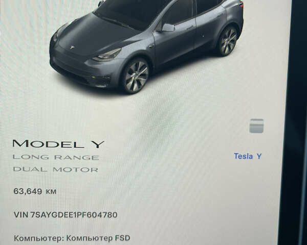 Тесла Model Y 2022 в Киеве на Automoto.ua Серый Тесла Model Y, объемом двигателя 0 л и пробегом 63 тыс. км за 29900 $, фото 4 на Automoto.ua