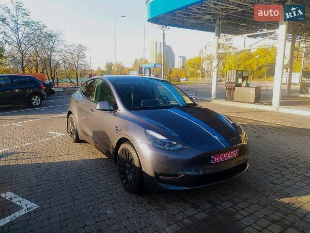 Тесла Model Y 2022 у Києві на Automoto.ua Сірий Тесла Model Y, об'ємом двигуна 0 л та пробігом 95 тис. км за 22700 $, фото 22 на Automoto.ua