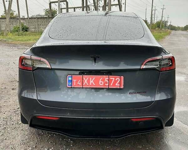 Тесла Model Y 2022 у Вінниці на Automoto.ua Сірий Тесла Model Y, об'ємом двигуна 0 л та пробігом 57 тис. км за 25500 $, фото 6 на Automoto.ua