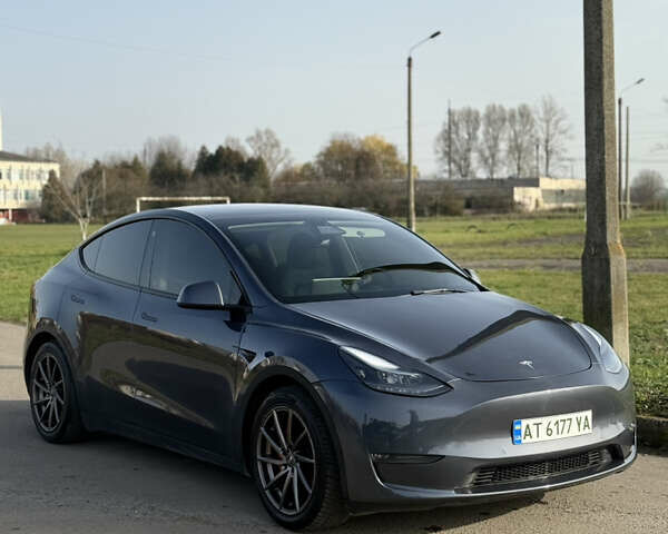 Серый Тесла Model Y, объемом двигателя 0 л и пробегом 84 тыс. км за 22999 $, фото 6 на Automoto.ua