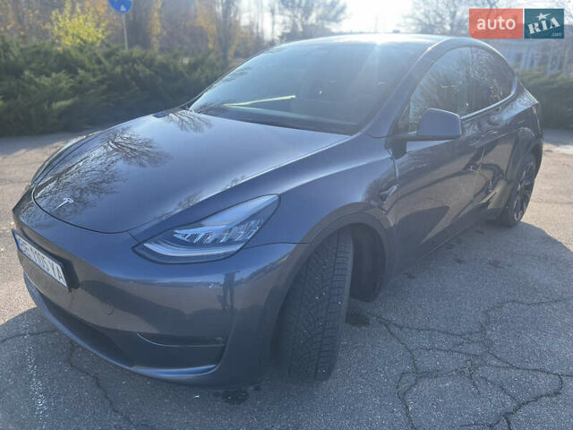 Серый Тесла Model Y, объемом двигателя 0 л и пробегом 50 тыс. км за 36000 $, фото 7 на Automoto.ua