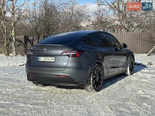 Серый Тесла Model Y, объемом двигателя 0 л и пробегом 108 тыс. км за 26500 $, фото 16 на Automoto.ua