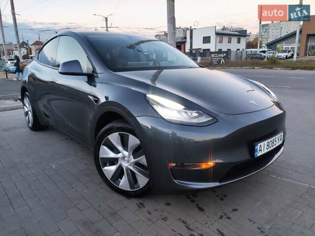 Серый Тесла Model Y, объемом двигателя 0 л и пробегом 74 тыс. км за 26999 $, фото 19 на Automoto.ua