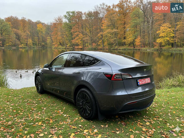 Серый Тесла Model Y, объемом двигателя 0 л и пробегом 95 тыс. км за 24900 $, фото 3 на Automoto.ua