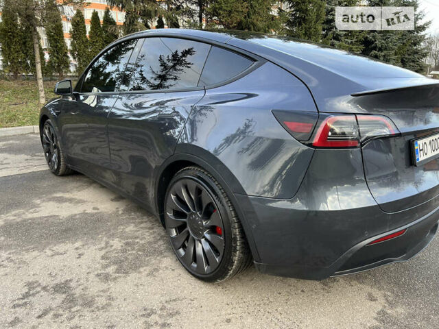 Серый Тесла Model Y, объемом двигателя 0 л и пробегом 22 тыс. км за 44800 $, фото 25 на Automoto.ua