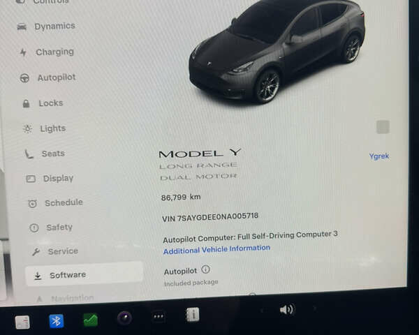 Сірий Тесла Model Y, об'ємом двигуна 0 л та пробігом 86 тис. км за 30000 $, фото 28 на Automoto.ua