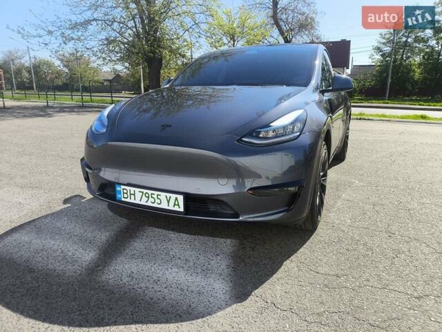 Серый Тесла Model Y, объемом двигателя 0 л и пробегом 77 тыс. км за 30999 $, фото 9 на Automoto.ua
