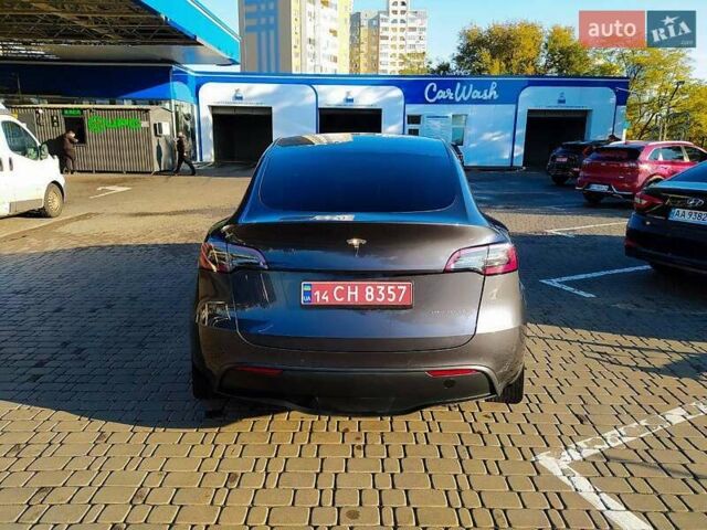Тесла Model Y 2022 у Києві на Automoto.ua Сірий Тесла Model Y, об'ємом двигуна 0 л та пробігом 95 тис. км за 22700 $, фото 21 на Automoto.ua