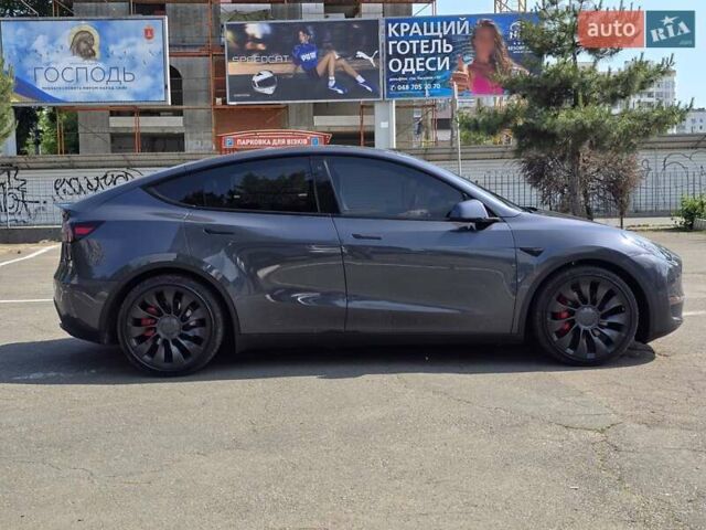 Серый Тесла Model Y, объемом двигателя 0 л и пробегом 34 тыс. км за 27500 $, фото 8 на Automoto.ua