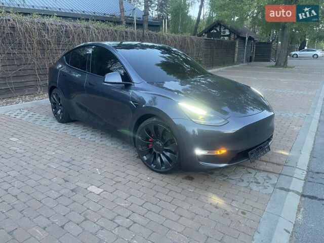 Сірий Тесла Model Y, об'ємом двигуна 0 л та пробігом 69 тис. км за 29999 $, фото 11 на Automoto.ua