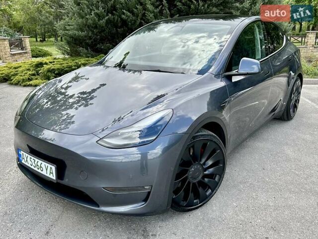 Серый Тесла Model Y, объемом двигателя 0 л и пробегом 56 тыс. км за 28500 $, фото 19 на Automoto.ua