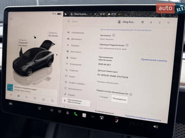 Сірий Тесла Model Y, об'ємом двигуна 0 л та пробігом 46 тис. км за 27500 $, фото 1 на Automoto.ua