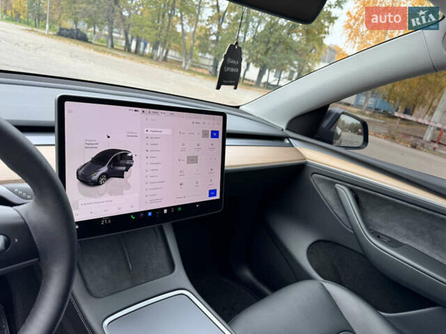 Тесла Model Y 2023 в Белой Церкве на Automoto.ua Серый Тесла Model Y, объемом двигателя 0 л и пробегом 19 тыс. км за 26900 $, фото 13 на Automoto.ua