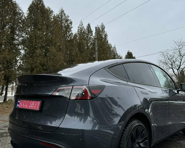 Серый Тесла Model Y, объемом двигателя 0 л и пробегом 28 тыс. км за 28200 $, фото 9 на Automoto.ua