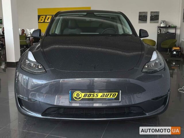 Серый Тесла Model Y, объемом двигателя 82 л и пробегом 13 тыс. км за 35400 $, фото 1 на Automoto.ua