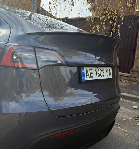 Серый Тесла Model Y, объемом двигателя 0 л и пробегом 25 тыс. км за 30500 $, фото 7 на Automoto.ua