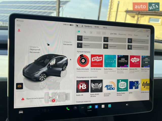 Серый Тесла Model Y, объемом двигателя 0 л и пробегом 25 тыс. км за 29000 $, фото 1 на Automoto.ua