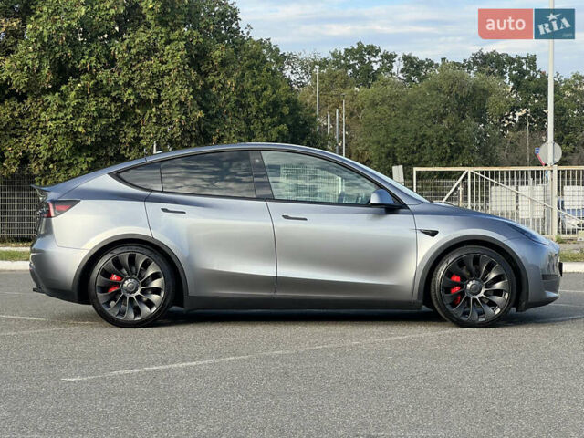 Сірий Тесла Model Y, об'ємом двигуна 0 л та пробігом 35 тис. км за 36500 $, фото 1 на Automoto.ua