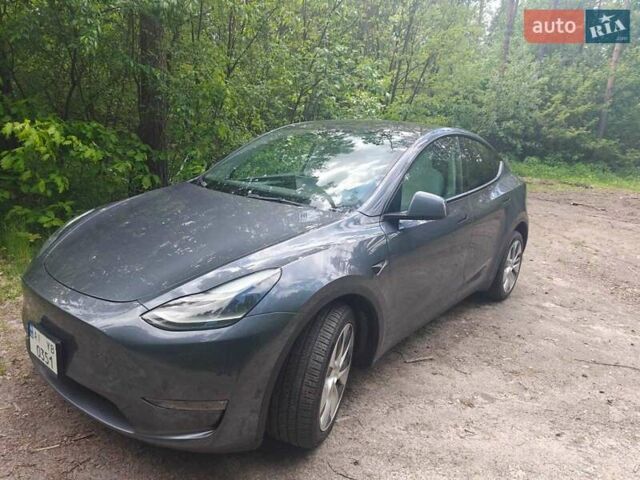 Серый Тесла Model Y, объемом двигателя 0 л и пробегом 17 тыс. км за 28777 $, фото 2 на Automoto.ua