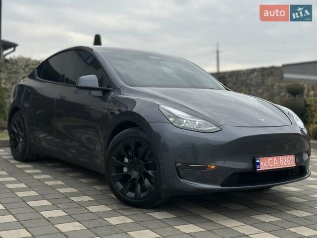 Серый Тесла Model Y, объемом двигателя 0 л и пробегом 7 тыс. км за 29950 $, фото 9 на Automoto.ua