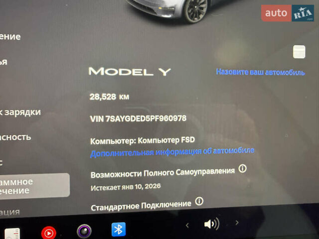 Сірий Тесла Model Y, об'ємом двигуна 0 л та пробігом 28 тис. км за 27900 $, фото 58 на Automoto.ua
