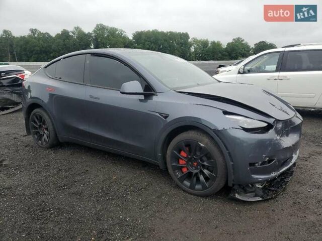 Серый Тесла Model Y, объемом двигателя 0 л и пробегом 24 тыс. км за 21500 $, фото 3 на Automoto.ua