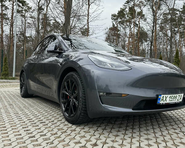 Серый Тесла Model Y, объемом двигателя 0 л и пробегом 22 тыс. км за 32000 $, фото 35 на Automoto.ua