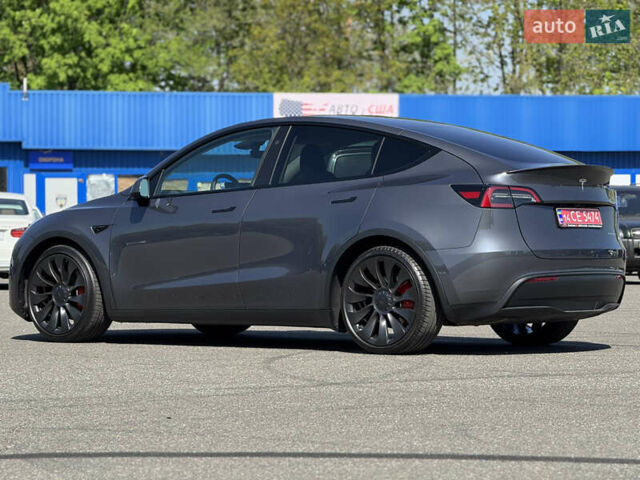 Серый Тесла Model Y, объемом двигателя 0 л и пробегом 28 тыс. км за 29000 $, фото 10 на Automoto.ua
