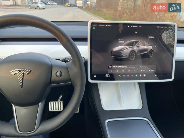 Сірий Тесла Model Y, об'ємом двигуна 0 л та пробігом 23 тис. км за 34700 $, фото 19 на Automoto.ua