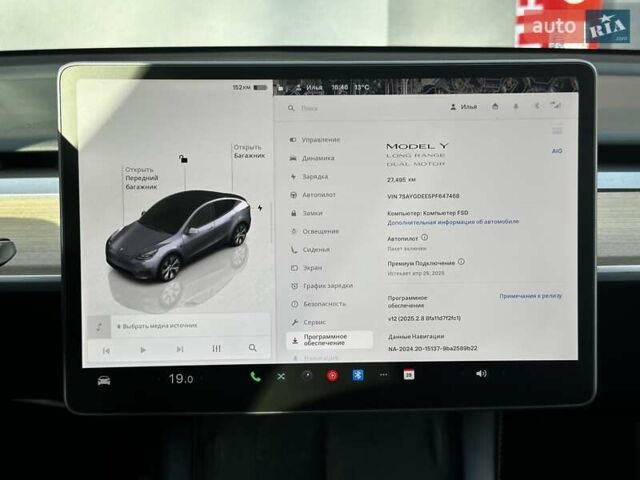 Сірий Тесла Model Y, об'ємом двигуна 0 л та пробігом 27 тис. км за 28999 $, фото 16 на Automoto.ua