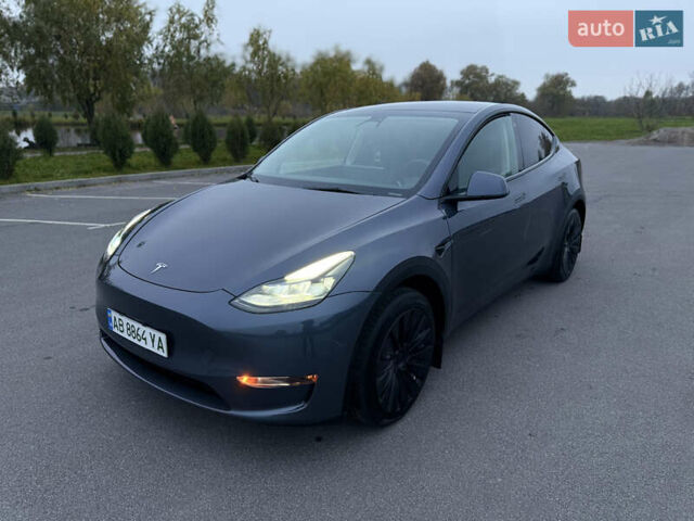 Серый Тесла Model Y, объемом двигателя 0 л и пробегом 32 тыс. км за 24900 $, фото 7 на Automoto.ua