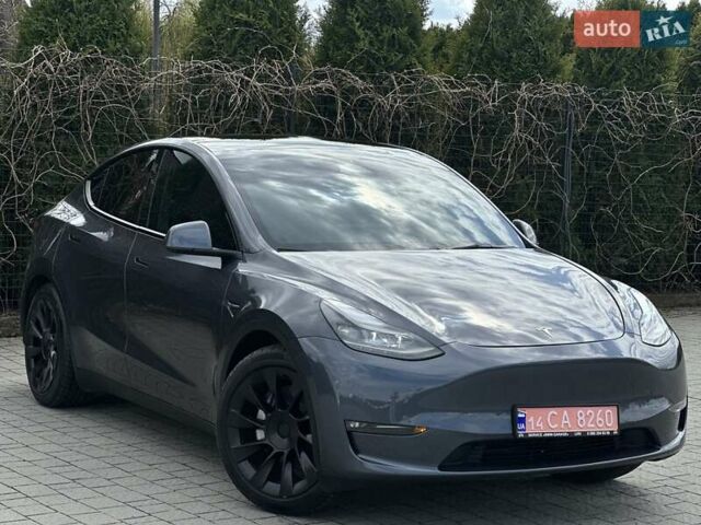 Серый Тесла Model Y, объемом двигателя 0 л и пробегом 9 тыс. км за 28950 $, фото 6 на Automoto.ua