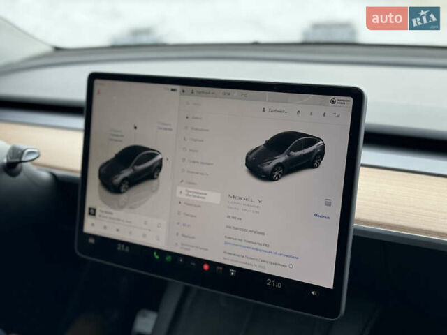 Серый Тесла Model Y, объемом двигателя 0 л и пробегом 26 тыс. км за 33500 $, фото 35 на Automoto.ua