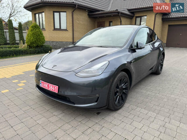 Серый Тесла Model Y, объемом двигателя 0 л и пробегом 74 тыс. км за 26500 $, фото 9 на Automoto.ua