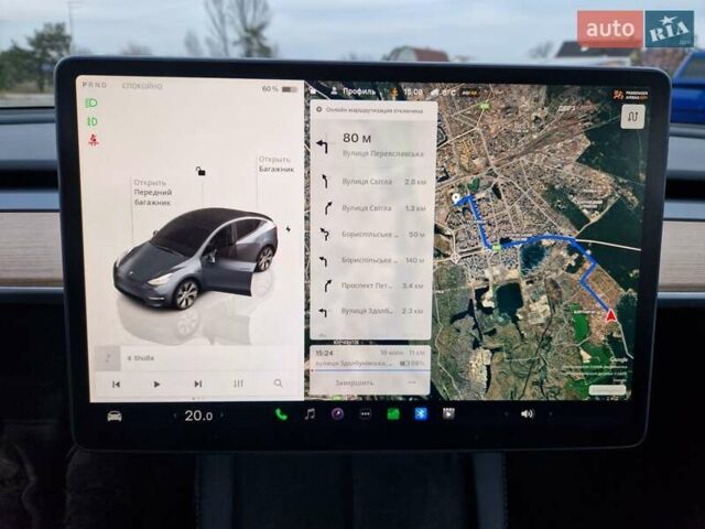 Серый Тесла Model Y, объемом двигателя 0 л и пробегом 37 тыс. км за 27500 $, фото 23 на Automoto.ua
