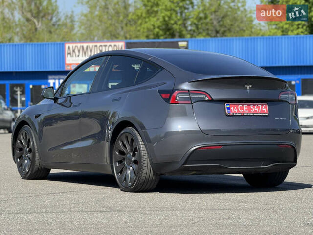 Серый Тесла Model Y, объемом двигателя 0 л и пробегом 28 тыс. км за 29000 $, фото 9 на Automoto.ua
