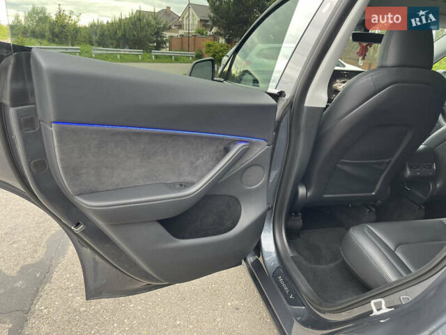 Серый Тесла Model Y, объемом двигателя 0 л и пробегом 19 тыс. км за 33700 $, фото 22 на Automoto.ua