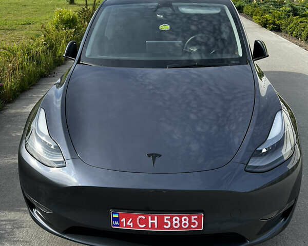 Серый Тесла Model Y, объемом двигателя 0 л и пробегом 19 тыс. км за 25800 $, фото 9 на Automoto.ua