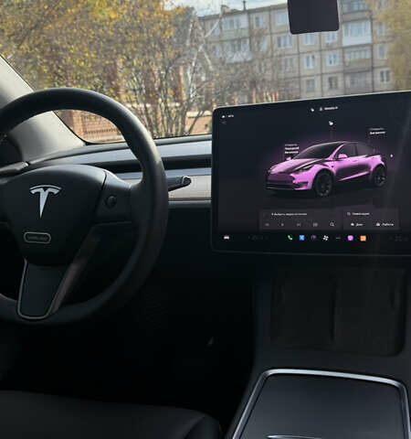 Серый Тесла Model Y, объемом двигателя 0 л и пробегом 25 тыс. км за 30500 $, фото 12 на Automoto.ua